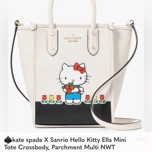 See description in photos.   Brand NWT.  Limited Edition Kate Spade xHello Kitty